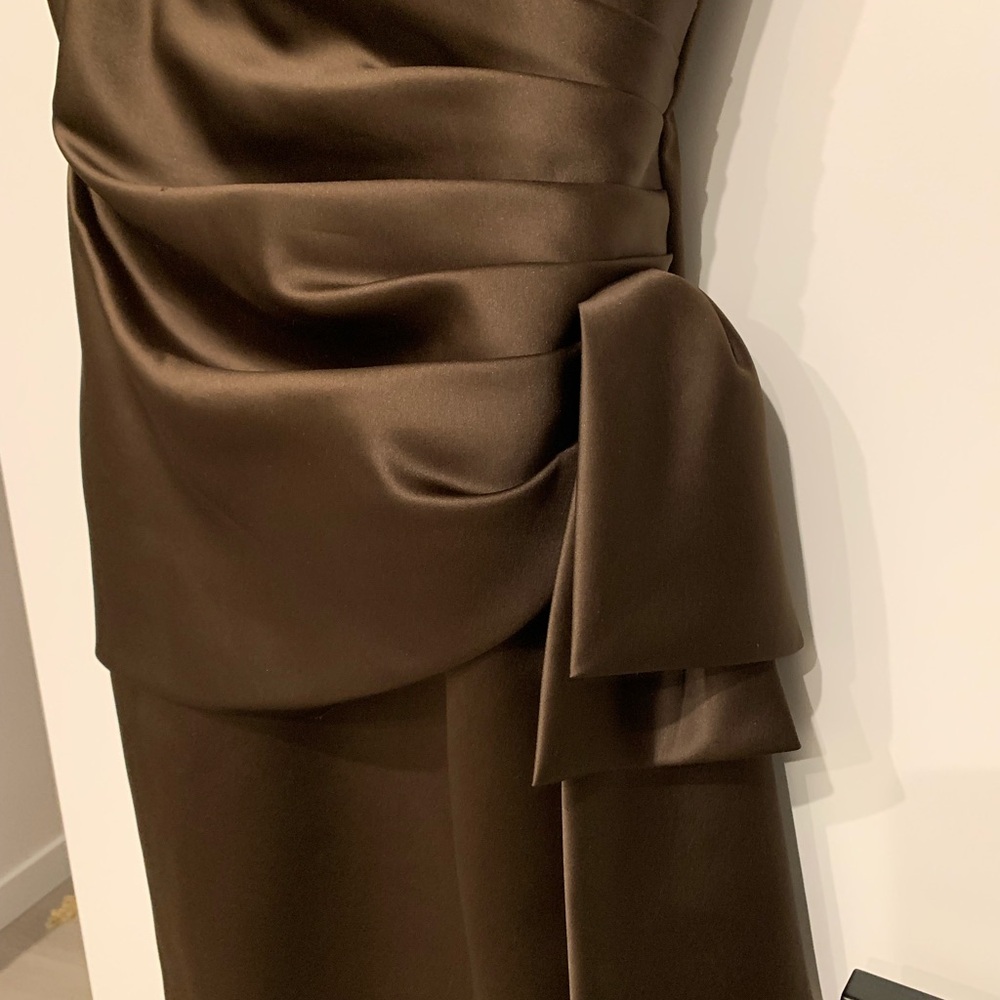 Mori Lee Chocolate Gown - Picture 5 of 10